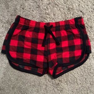 Aeropostale plaid pajama shorts